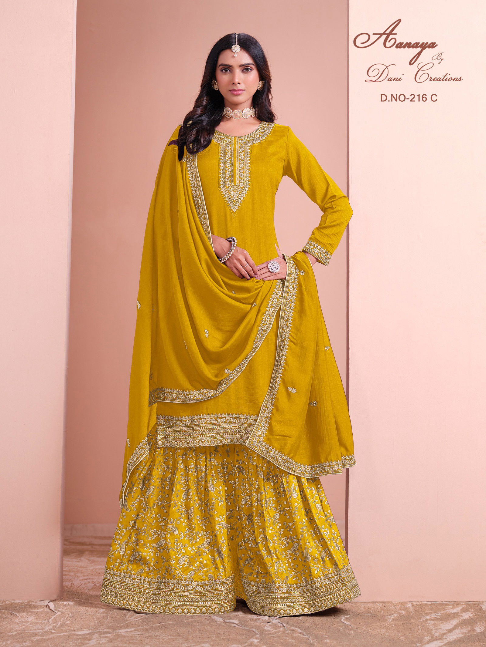 Vol 216 Art by Aanaya Silk Designer Salwar Kameez Collection